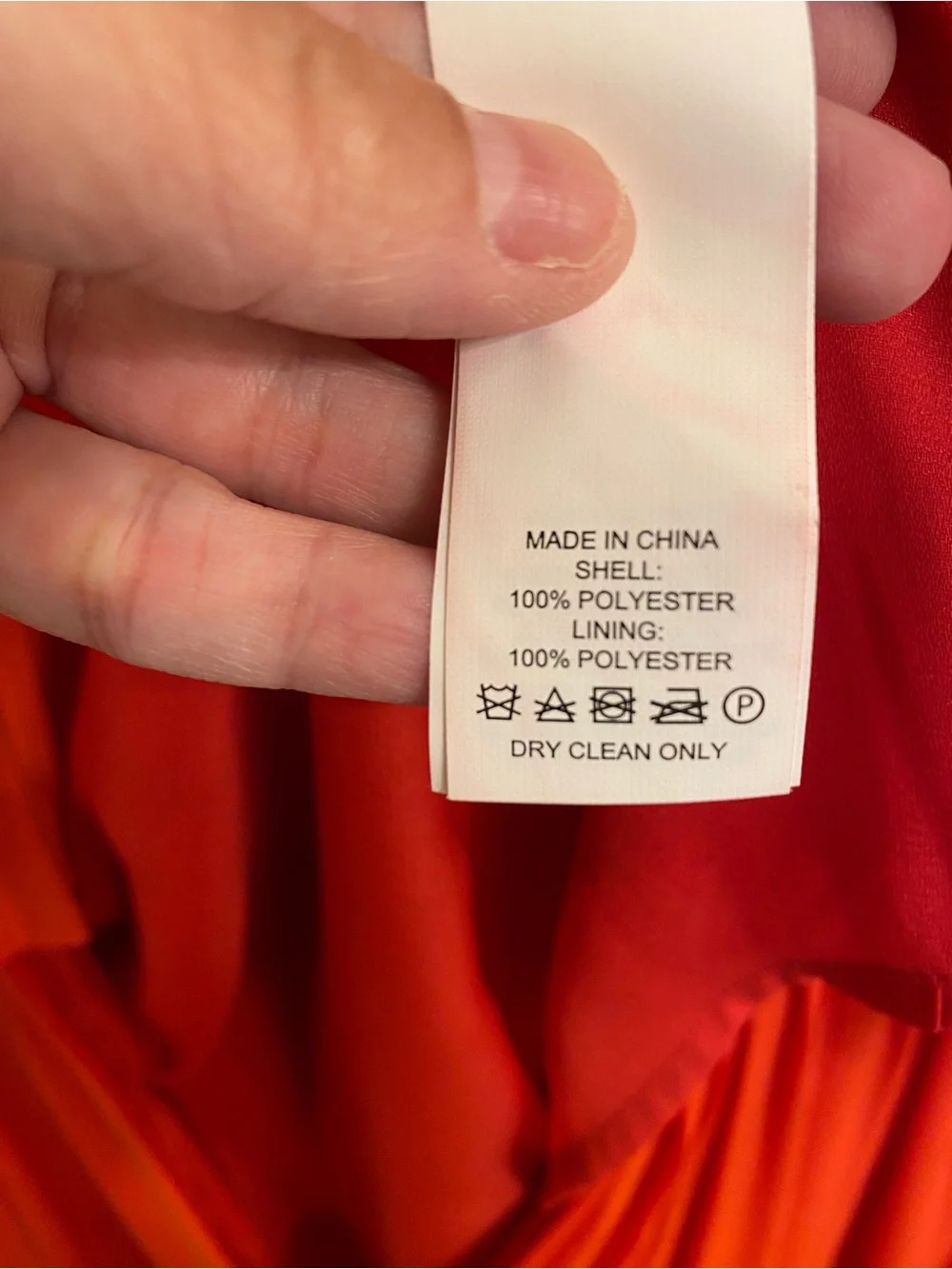 KATE SPADE PERSIMMON ORANGE RED PLEATED CAPE RUFFLE DRESS SIZE 6 VIBRANT DRESS